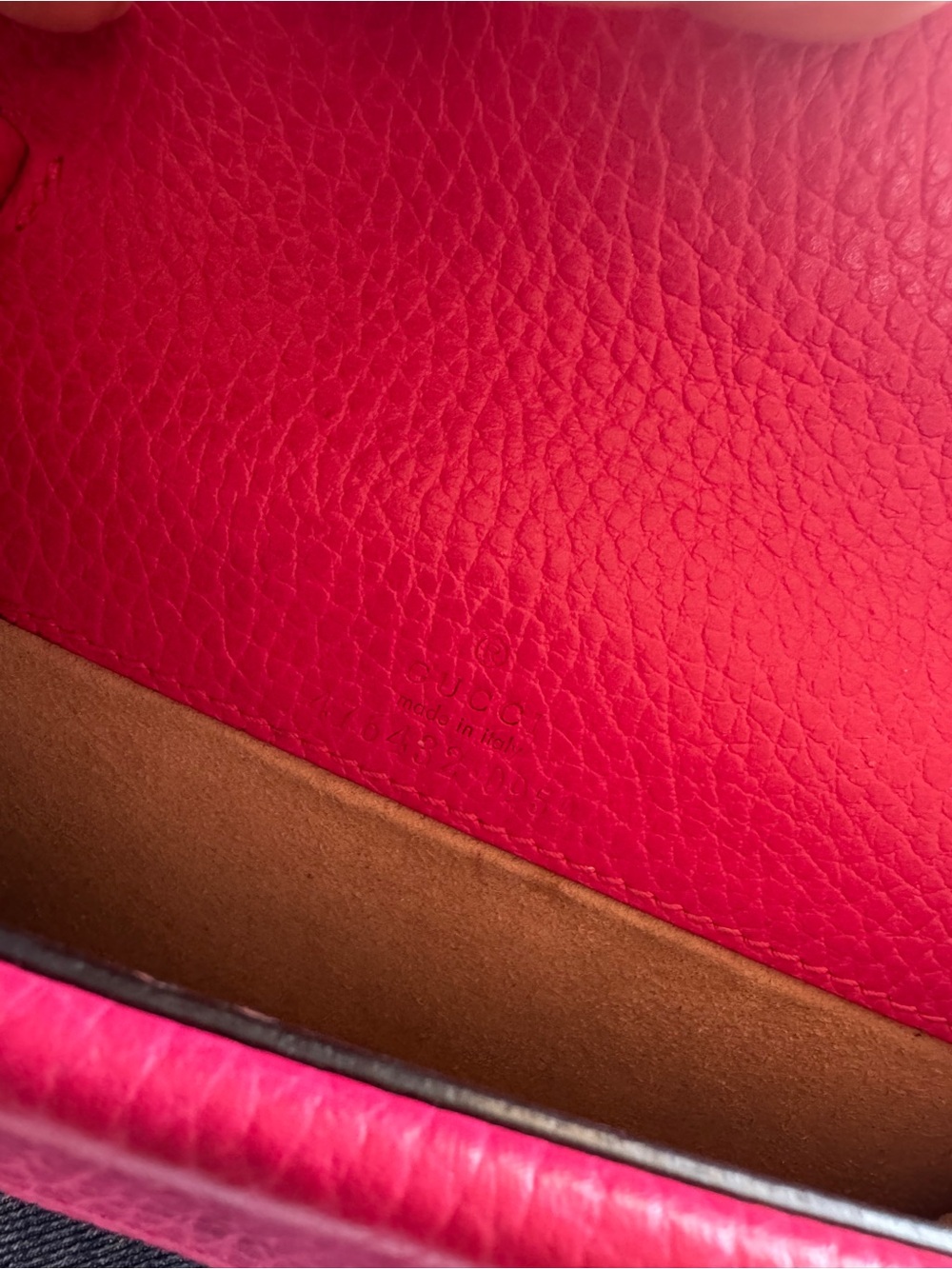 Gucci Super Mini Dionysus- Hot Pink Pebbled Leather With Silver Hardware